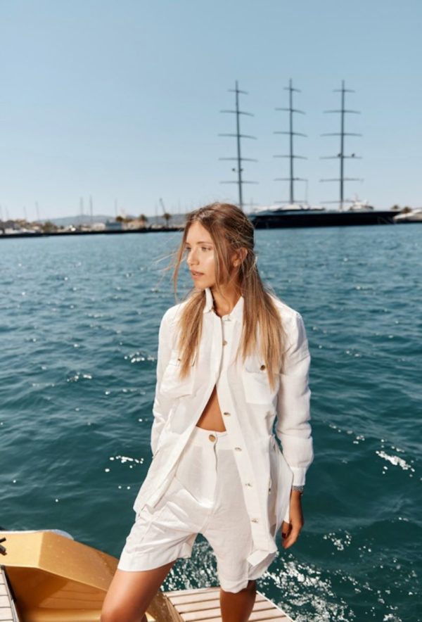 Daniela Drei Linen Jacket