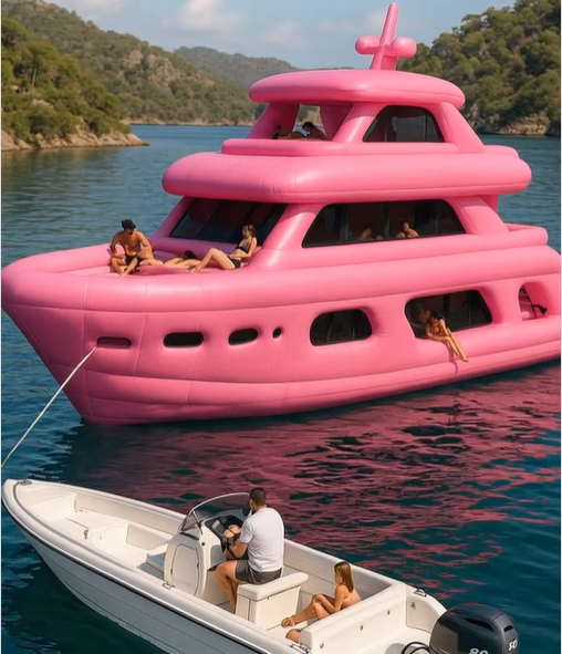 Luxury just got portable. Blow it up.