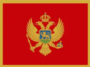 Montenegro flag - wandering yacht